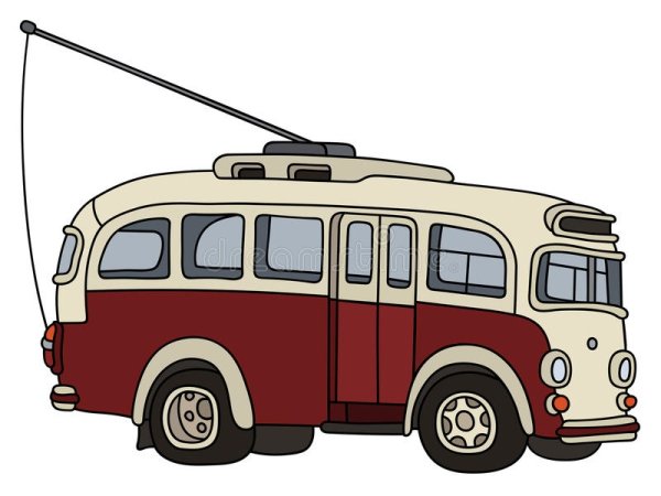 Троллейбус для дошкольников