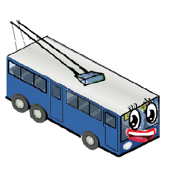 Троллейбус для детей