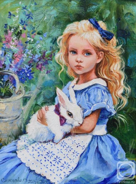 Алиса в стране чудес Алиса и кролик