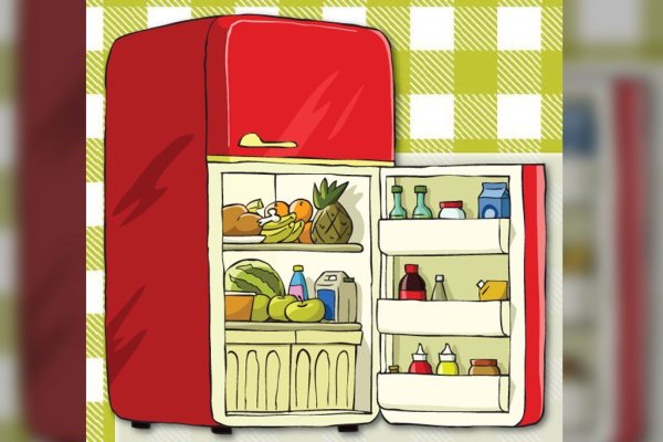 Холодильник иллюстрация