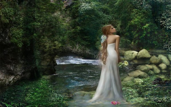 Нимфа ручья