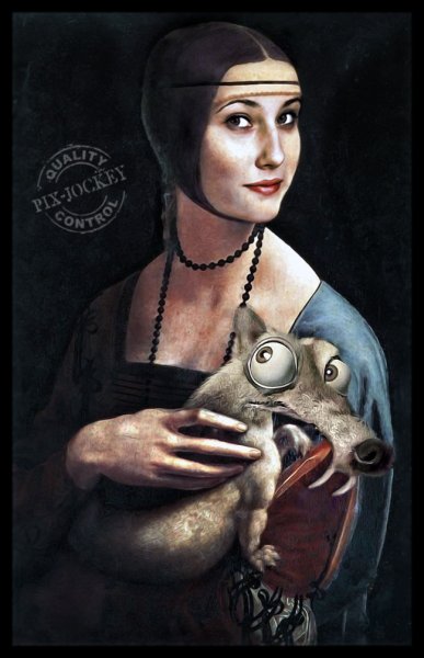 Мадонна с горностаем Леонардо да Винчи