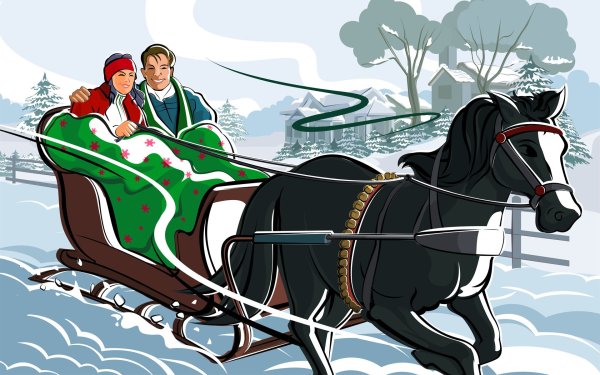 Сани для лошади