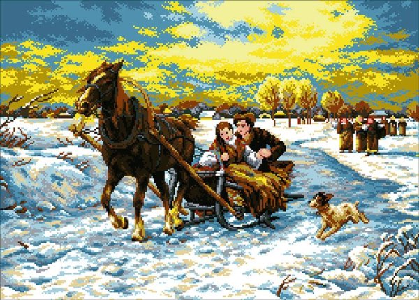 Нитекс зимняя прогулка отшив