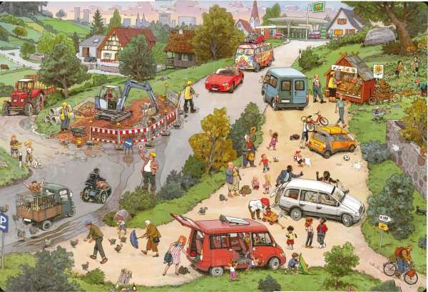 Город рисунок