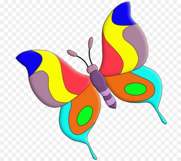 Бабочки детские