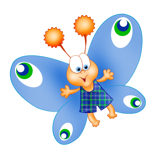 Сказочная бабочка