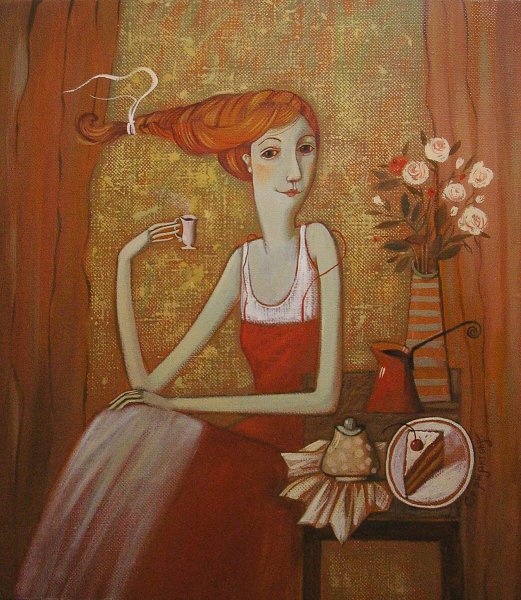 Американский художник Ron di Scenza