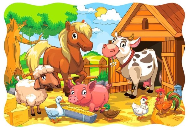 Larsen пазл весёлая ферма