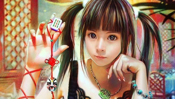 3d девочки маленькие