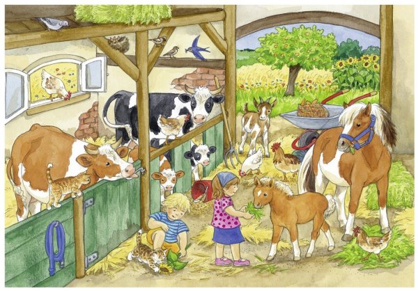 Малыши на ферме