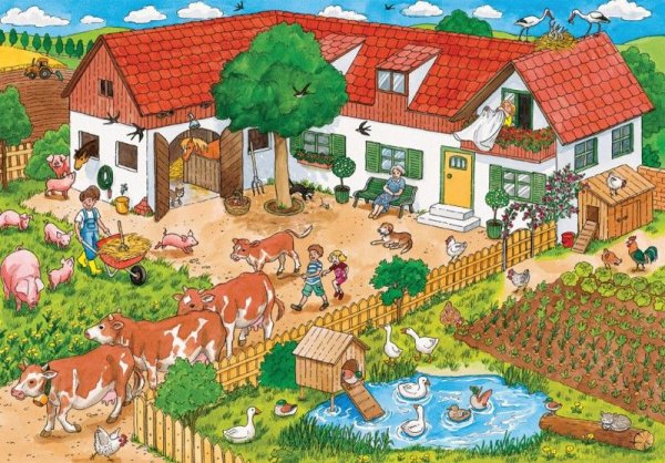 Пазл Castorland Farm (c-02214), 20 дет.