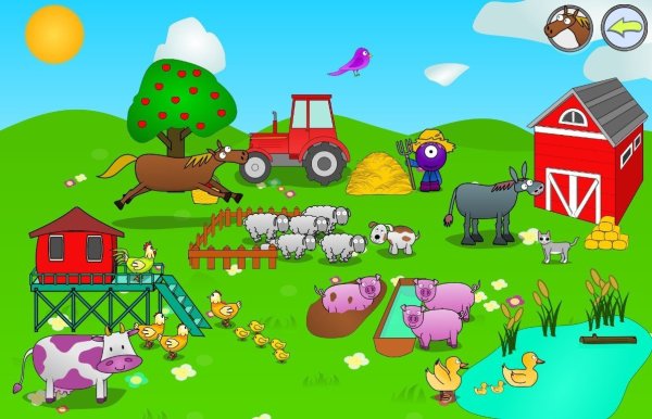 Малыши на ферме