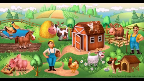 Ферма с животными для детей