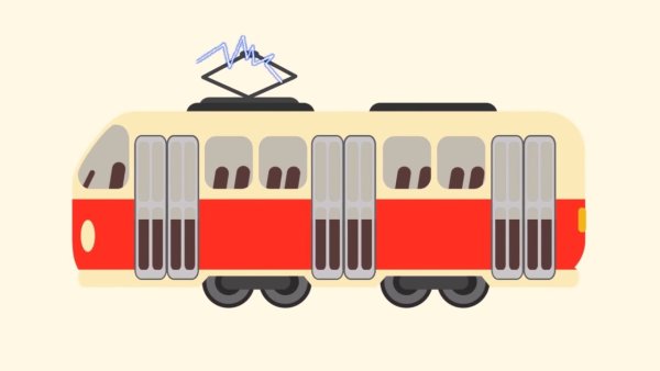 Трамвайчик для детей