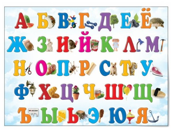 Необычные буквы алфавита