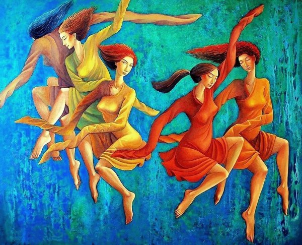 Монгольский художник Zayasaikhan Sambuu