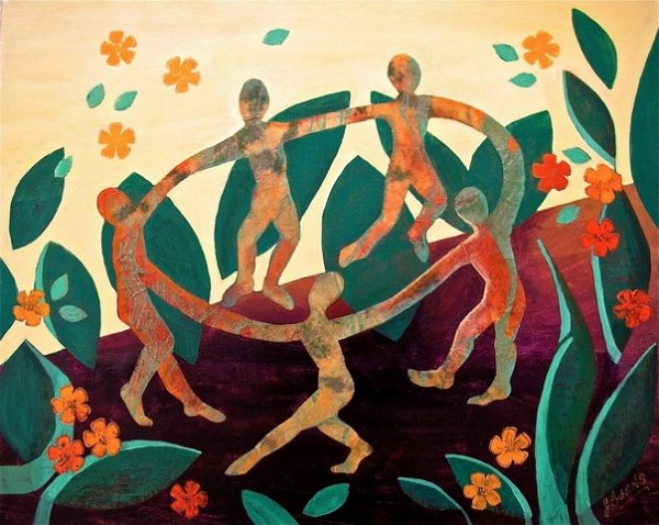 Танец в кругу