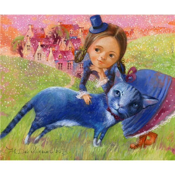 Наивная живопись Натальи Деревянко