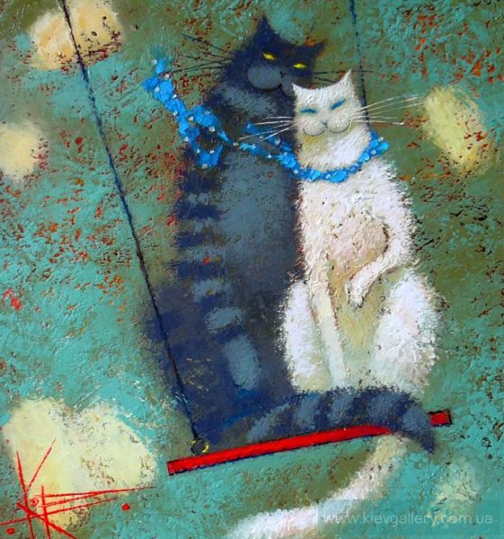 Tanya Shatseva ведьма с котом