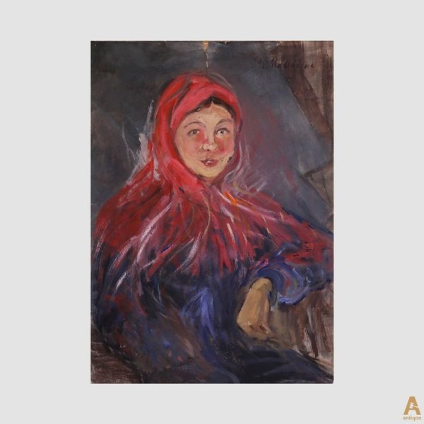 Девушка в Красном платке