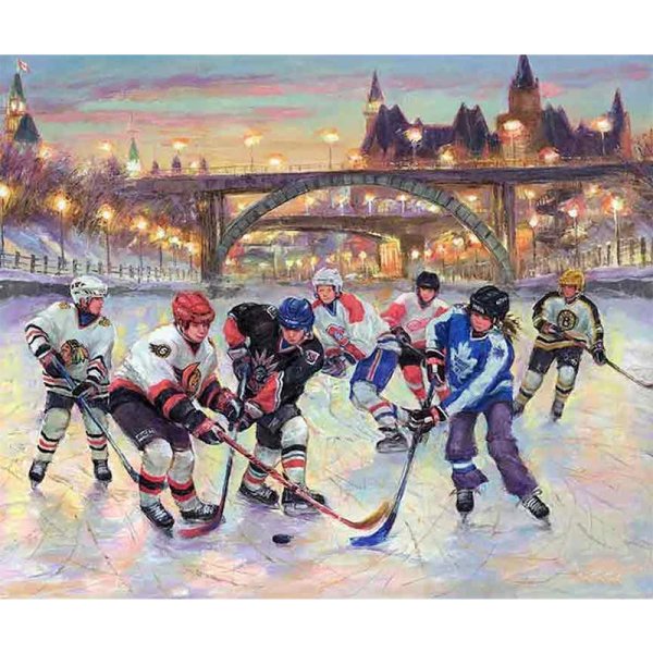 Картина хоккей