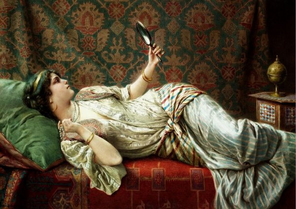 Французский живописец Auguste Toulmouche (1829-1890)