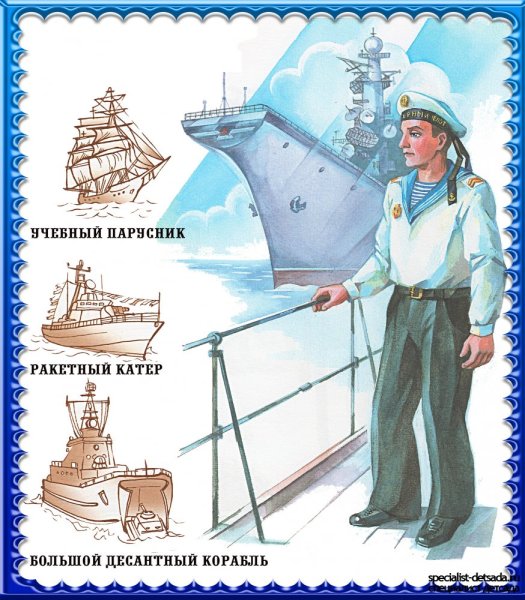 Военные профессии моряк