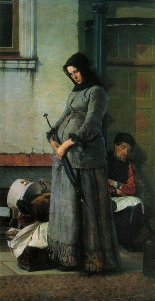 Н.А.Ярошенко. Кочегар. 1878