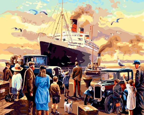 Отплытие парохода