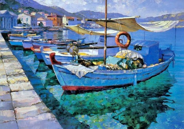 Художник Говард Беренс картины