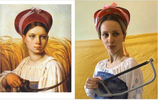 Алексей Венецианов жница