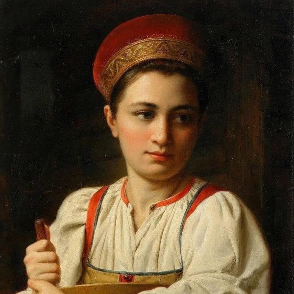 "Русская красавица в кокошнике", Боровиковский