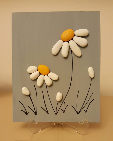 Поделки из камушков