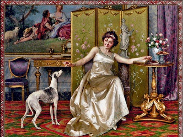 Карл Брюллов всадница 1832