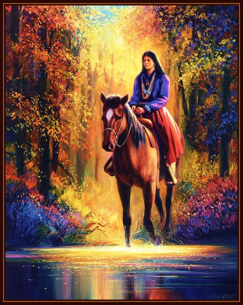 Карл Брюллов "всадница"