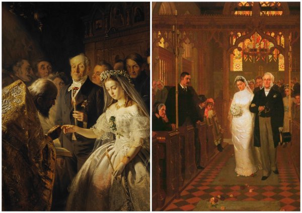 Василий Пукирев неравный брак 1862