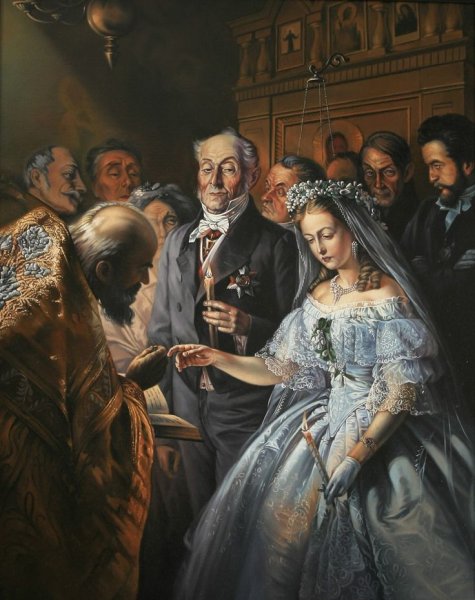 Неравный брак картина пукирева