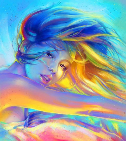 Девушка Радуга