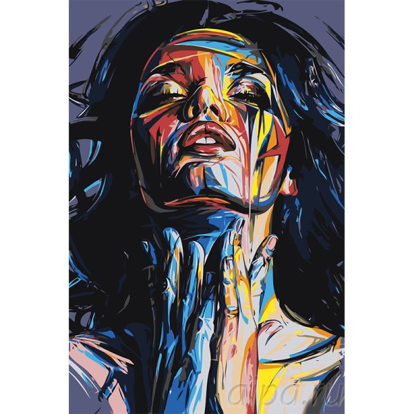 Картины поп арт абстракция лица