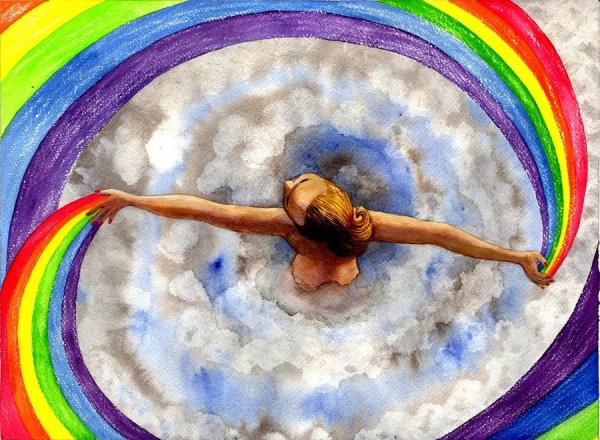 Картина вокруг радуги