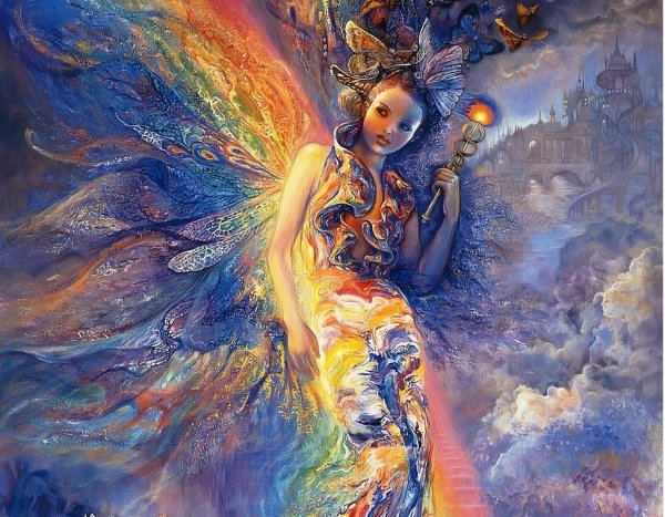 Жозефина Уолл картины мир богинь