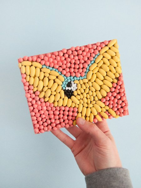 Поделки из фасоли