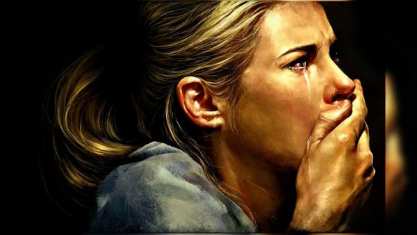 Грустные рисунки