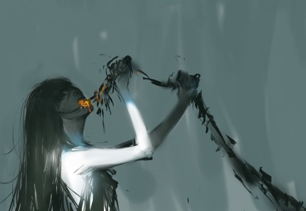 Грустные картинки на аву для девушек