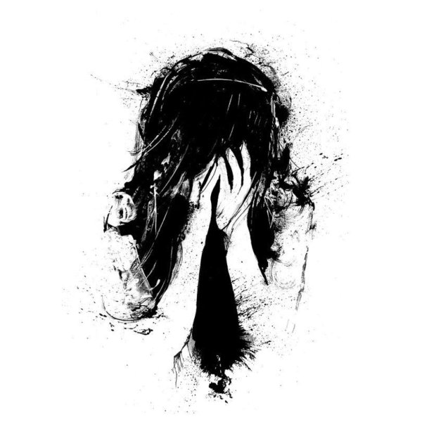 Аниме девушка кричит