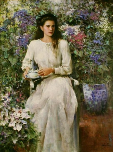 Тургеневская барышня картины