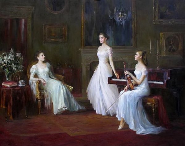 Тургеневская барышня образ