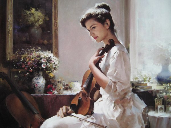 АН Хи an he китайский художник