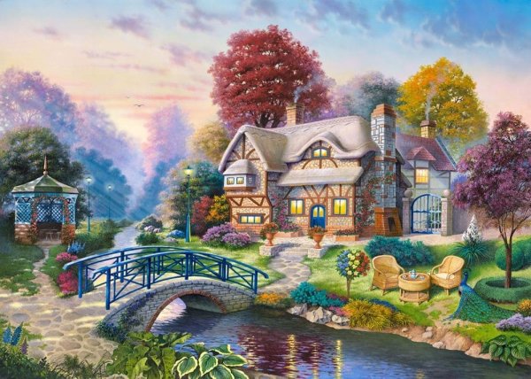 Пазл Castorland сказочный домик